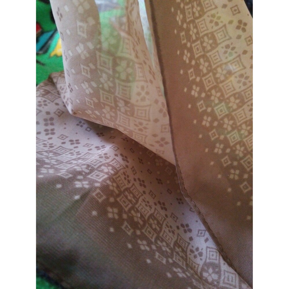 Polyester Scarf made in japan 21" square approximate